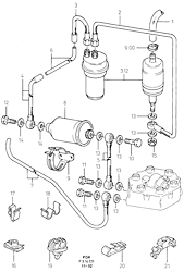Fuel Lines And Fuel Filter (TV28MFI, 01/83-12/86)