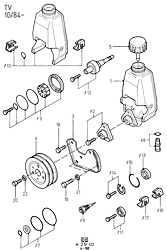 Power Steering Pump (TV, 10/84-)