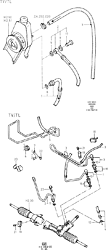 Supply And Return Hoses - Power Steering (TV, TL)