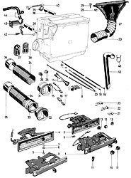 Heater, ventilation system