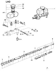 Tandem master cylinder - HEM