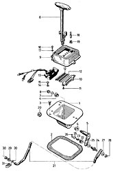 Floor gear shift (automatic transmission)