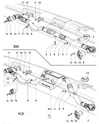 Fresh air ventilating system (08.73-)