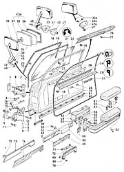 Front doors and related parts