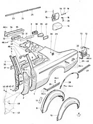 Quarter panel (2D SALOON/SEDAN)