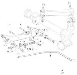 Stabilizer rear