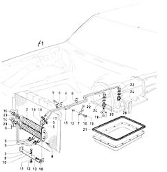 Oil cooler - automatic transmission