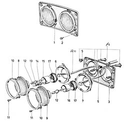 Twin headlamps (GT, GXL)