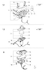 License plate lamp (CORTINA)