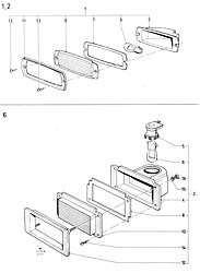 Reversing lamps (CORTINA +CDN)