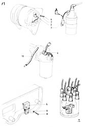 Radio interference suppression kits