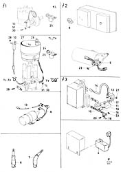 Radio interference suppression kits for S/FM wave