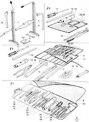 Lifting jack, tools