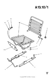 Mountings - Drivers Seat