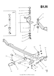 Front Axle And Stabilizer