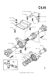 Drive Shaft - Overdrive Transmissn