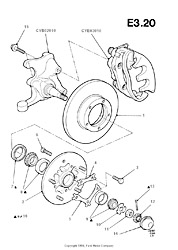 Brake Disc And Wheel Hub