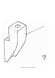 Full Depth Front Body Mount.Bracket