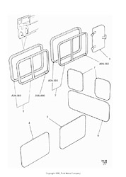 Tinted Glass For Pass/Load Compart.