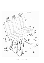 Trpl.Wide Seat(+)H.Rest-1st Row Rev