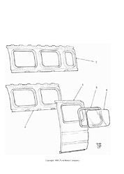 Fixed Window In Van Side Behind Dvr