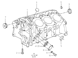 Cylinder Block And Plugs