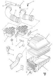 Air Cleaner And Air Sensor (TV28EFI)