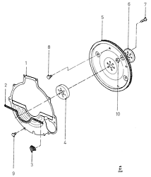 Intermediate Plate And Drive Plate (C3/A4LD)