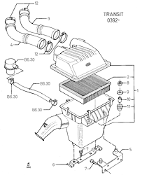 Air Cleaner (TRANSIT 92)